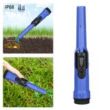Maxbell Portable Handheld Metal Detector Treasure Hunting Scanner Blue Black