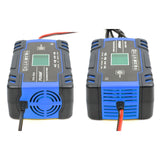 Maxbell Car Battery Charger 12V 24V 8A 4A with LCD Display for ATV Lawn Mower