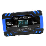 Maxbell Car Battery Charger 12V 24V 8A 4A with LCD Display for ATV Lawn Mower