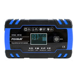Maxbell Car Battery Charger 12V 24V 8A 4A with LCD Display for ATV Lawn Mower
