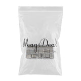 Maxbell Leather Hollow Punch Set W/Plastic Case for Handbag Watch Band Leather Craft 55-piece Set