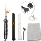 Maxbell Electric Soldering Iron Flat Tip Welding Welding Machine Combo A