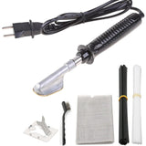 Maxbell Electric Soldering Iron Flat Tip Welding Welding Machine Combo A