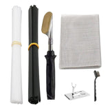 Maxbell Electric Soldering Iron Flat Tip Welding Welding Machine Combo A