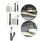 Maxbell Electric Soldering Iron Flat Tip Welding Welding Machine Combo A