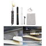 Maxbell Electric Soldering Iron Flat Tip Welding Welding Machine Combo A