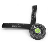 Maxbell 360 Degree Angle Ruler Finder Protractor Wordworking Ruler for Carpenters