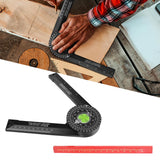 Maxbell 360 Degree Angle Ruler Finder Protractor Wordworking Ruler for Carpenters