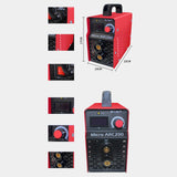 Maxbell Portable ARC Welder Inverter Multifunctional 200A for ARC200T-1 Appliances