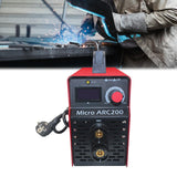 Maxbell Portable ARC Welder Inverter Multifunctional 200A for ARC200T-1 Appliances