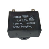 Maxbell Metalized Polypropylene Film Capacitors 50/60Hz for Generator Water Pump