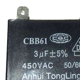 Maxbell Metalized Polypropylene Film Capacitors 50/60Hz for Generator Water Pump