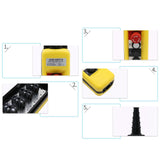 Maxbell Rainproof Hoist Crane Push Momentary IP65 Waterproof for Hoist Crane Control XAC A2713