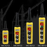 Maxbell Rainproof Hoist Crane Push Momentary IP65 Waterproof for Hoist Crane Control XAC A2713
