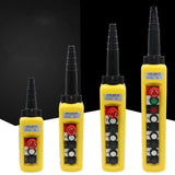 Maxbell Rainproof Hoist Crane Push Momentary IP65 Waterproof for Hoist Crane Control XAC A2713