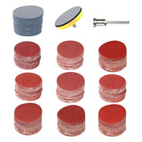 Maxbell 102Pcs Sanding Discs Pad Kit 2inch 50mm 80-3000 Grit for Drill Rotary Tools