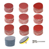 Maxbell 102Pcs Sanding Discs Pad Kit 2inch 50mm 80-3000 Grit for Drill Rotary Tools