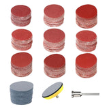 Maxbell 102Pcs Sanding Discs Pad Kit 2inch 50mm 80-3000 Grit for Drill Rotary Tools