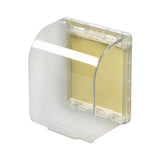 Maxbell Outlet Protective Cover Organizer for Kitchen Switch Plate Power Panel White Transparent