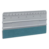 Maxbell Soft Wrap Squeegee with Scale Color Changing Film Scraper for Car Windshield
