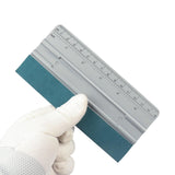 Maxbell Soft Wrap Squeegee with Scale Color Changing Film Scraper for Car Windshield