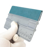 Maxbell Soft Wrap Squeegee with Scale Color Changing Film Scraper for Car Windshield