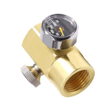 Maxbell Cylinder Refill Adapter with Switch and 2000PSI Pressure for W21.8-14 Valve