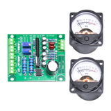 Maxbell RF Wideband Amplifier 6-12VDC Slience Stereo Amplifier with Volume Meter