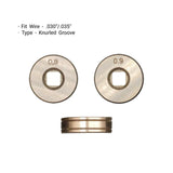 Maxbell Durable Wire feed Drive Roller for Welders Equipment Accessories 030 035 Knurled