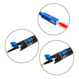 Maxbell Fiber Optic Source Tester Detector Meter Network Cable Test for FC,SC,ST,LC 20KM