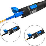 Maxbell Fiber Optic Source Tester Detector Meter Network Cable Test for FC,SC,ST,LC 30KM
