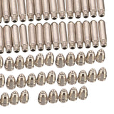 Maxbell 100Pcs Nozzle Shroud Shield Cup Kit Nozzles Cups Kit Replace for SG-55