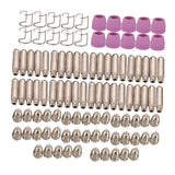 Maxbell 100Pcs Nozzle Shroud Shield Cup Kit Nozzles Cups Kit Replace for SG-55
