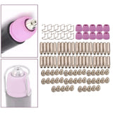 Maxbell 100Pcs Nozzle Shroud Shield Cup Kit Nozzles Cups Kit Replace for SG-55