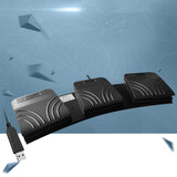 Maxbell USB Foot Pedal PC Triple Foot Switch PC Game Foot Pedal for PC Laptop Mouse