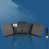 Maxbell USB Foot Pedal PC Triple Foot Switch PC Game Foot Pedal for PC Laptop Mouse