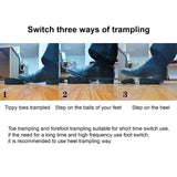 Maxbell USB Foot Pedal PC Triple Foot Switch PC Game Foot Pedal for PC Laptop Mouse