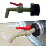 Maxbell Drain Adapter Replace Valve for Galvanized Drum Water Supply Controller 20mm 90 degrees