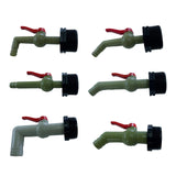 Maxbell Drain Adapter Replace Valve for Galvanized Drum Water Supply Controller 20mm 90 degrees