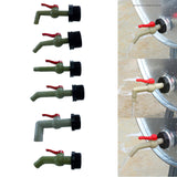 Maxbell Drain Adapter Replace Valve for Galvanized Drum Water Supply Controller 20mm 90 degrees