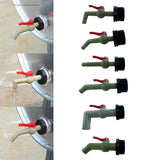 Maxbell Drain Adapter Replace Valve for Galvanized Drum Water Supply Controller 20mm 90 degrees