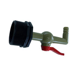 Maxbell Drain Adapter Replace Valve for Galvanized Drum Water Supply Controller 20mm 90 degrees
