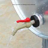 Maxbell Drain Adapter Replace Valve for Galvanized Drum Water Supply Controller 20mm 90 degrees