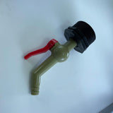Maxbell Drain Adapter Replace Valve for Galvanized Drum Water Supply Controller 20mm straight