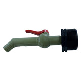 Maxbell Drain Adapter Replace Valve for Galvanized Drum Water Supply Controller 25mm 45 degrees