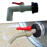 Maxbell Drain Adapter Replace Valve for Galvanized Drum Water Supply Controller 32mm 90 degrees