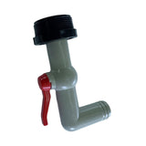 Maxbell Drain Adapter Replace Valve for Galvanized Drum Water Supply Controller 32mm 90 degrees