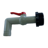 Maxbell Drain Adapter Replace Valve for Galvanized Drum Water Supply Controller 32mm 90 degrees