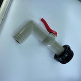 Maxbell Drain Adapter Replace Valve for Galvanized Drum Water Supply Controller 32mm 90 degrees