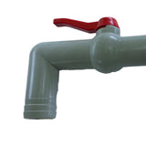 Maxbell Drain Adapter Replace Valve for Galvanized Drum Water Supply Controller 32mm 90 degrees